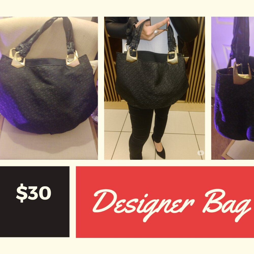 Glamorous bargains designer handbag $30 special